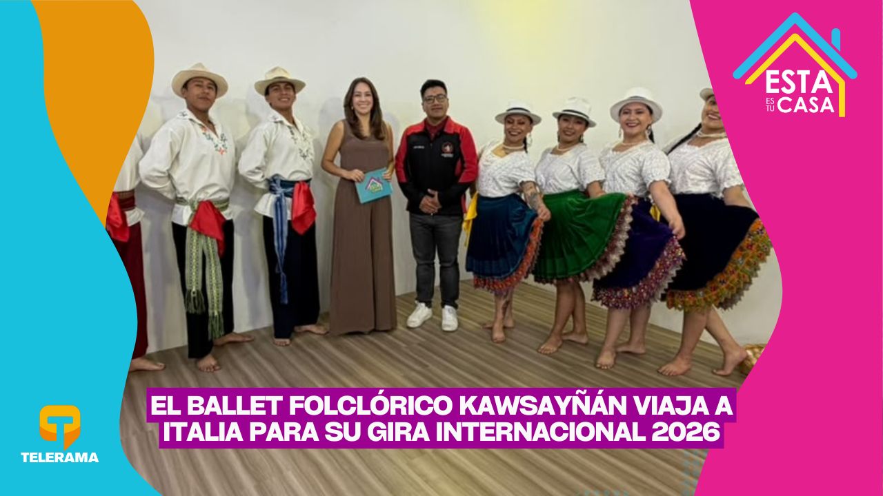 El ballet folclórico Kawsayñán viaja a Italia para su gira internacional 2026
