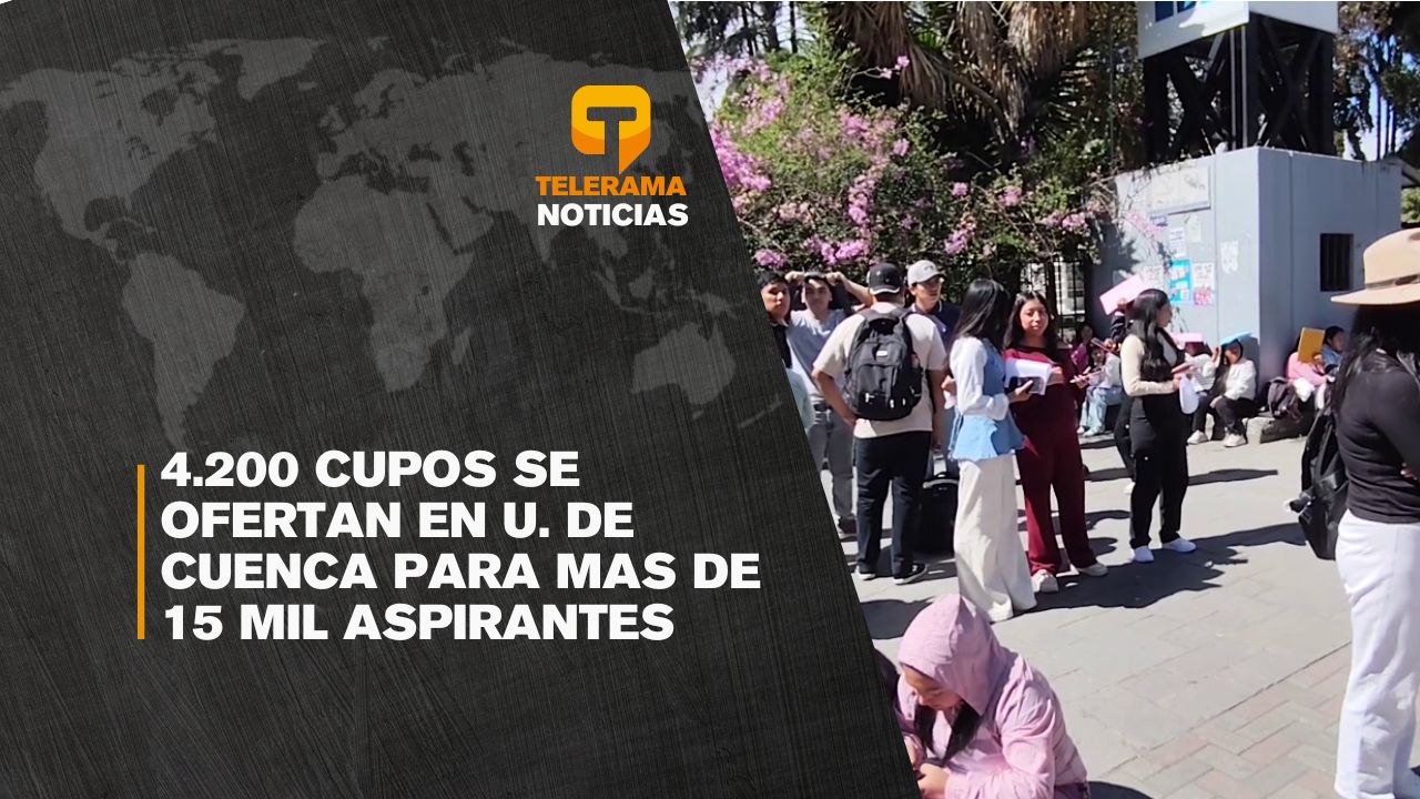 4.200 cupos se ofertan en U. de Cuenca para mas de 15 mil aspirantes