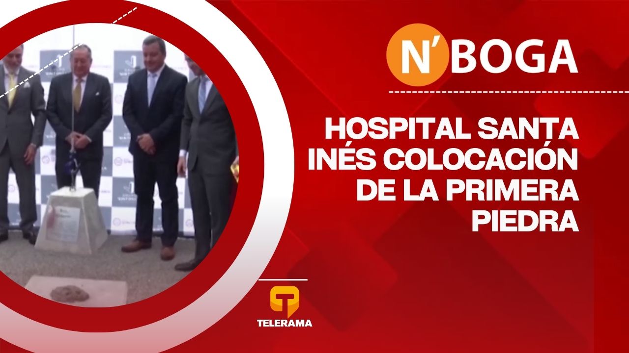 Hospital Santa Inés: Colocación de la primera piedra
