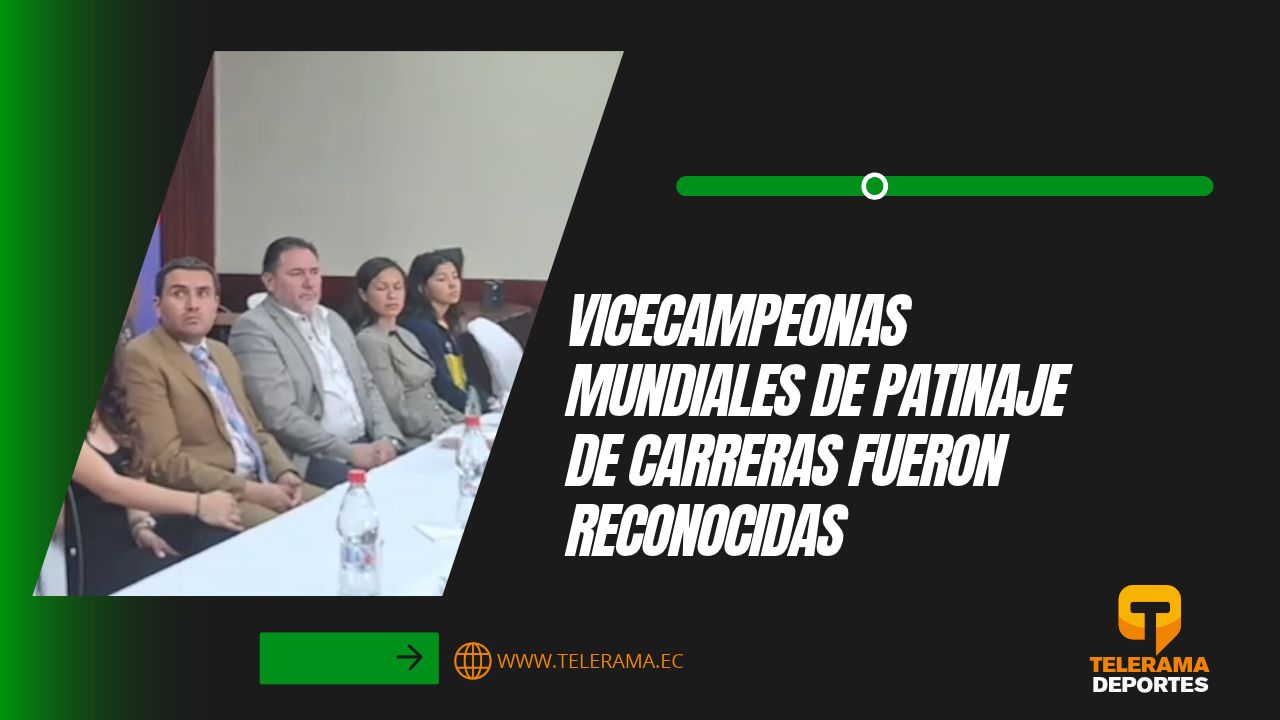 Vicecampeonas mundiales de patinaje de carreras fueron reconocidas