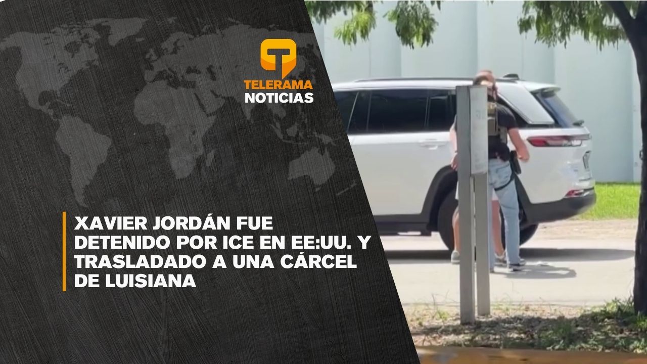 Xavier Jordán fue detenido por ICE en EE.UU. y trasladado a una cárcel de Luisiana