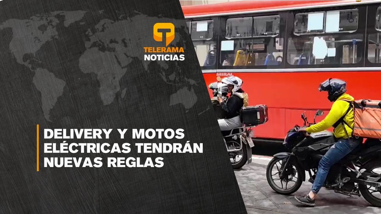 Delivery y motos eléctricas tendrán nuevas reglas