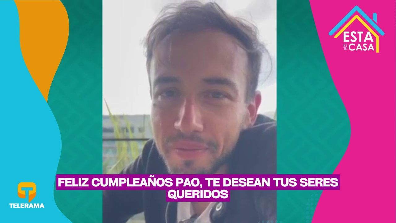 Feliz cumpleaños Pao, te desean tus seres queridos