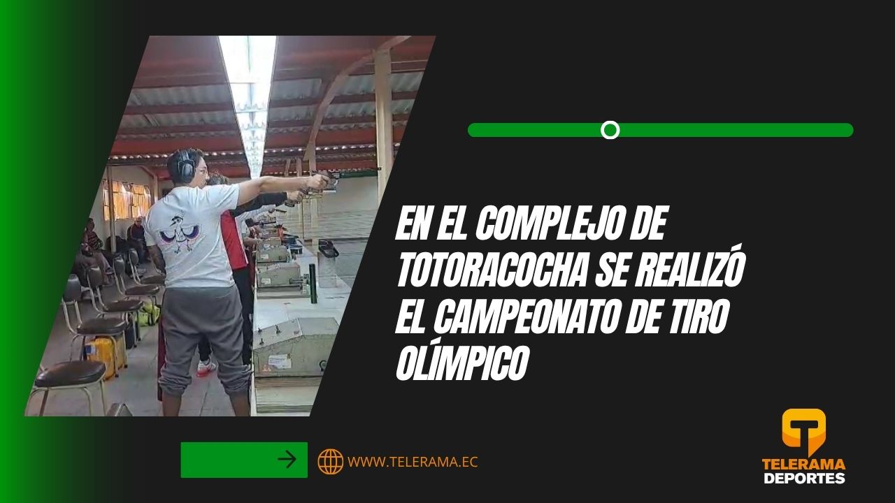 En el complejo de Totoracocha se realizó el campeonato de tiro olímpico