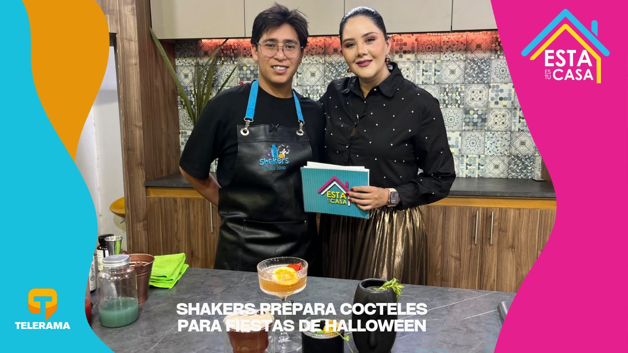 Shakers prepara cocteles para fiestas de halloween