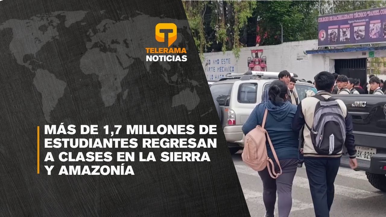Más de 1,7 millones de estudiantes regresan a clases en la Sierra y Amazonía