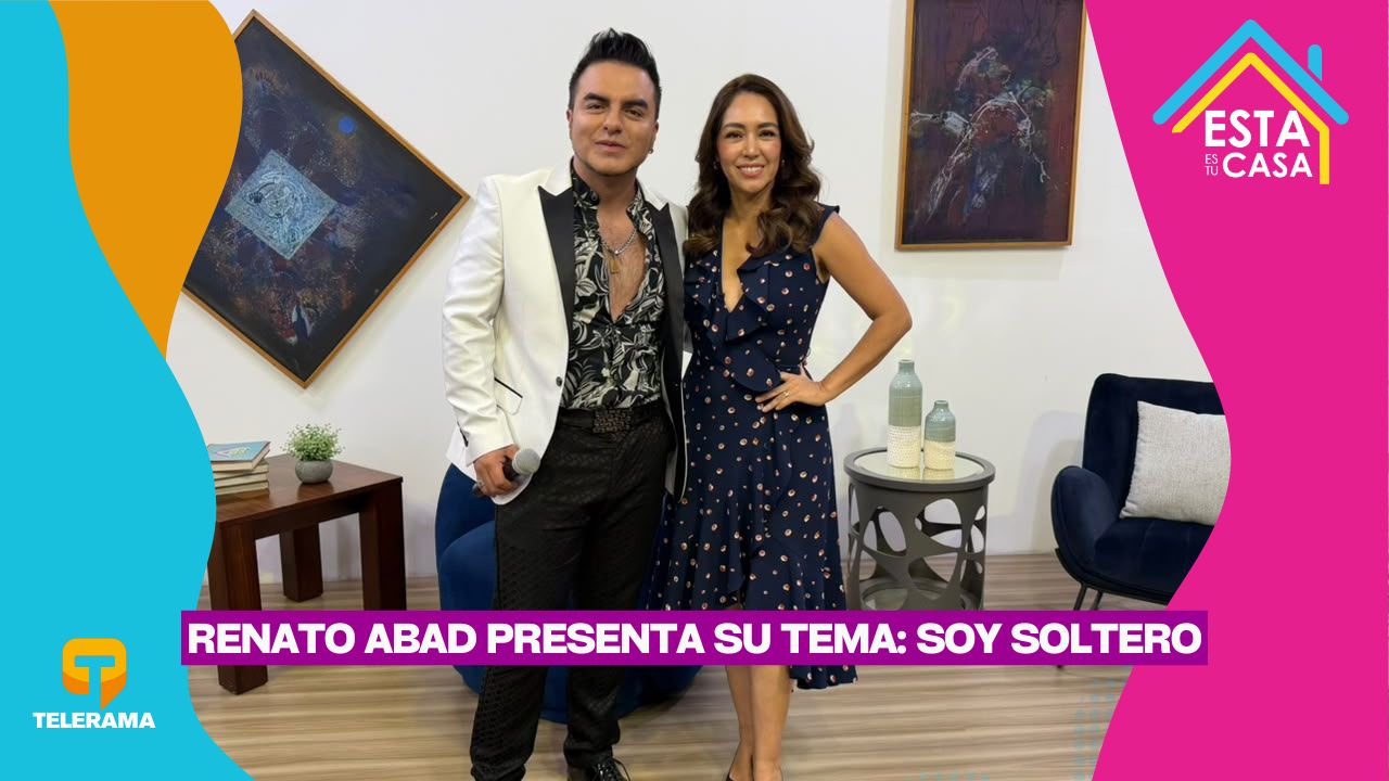 Renato Abad presenta su tema Soy soltero