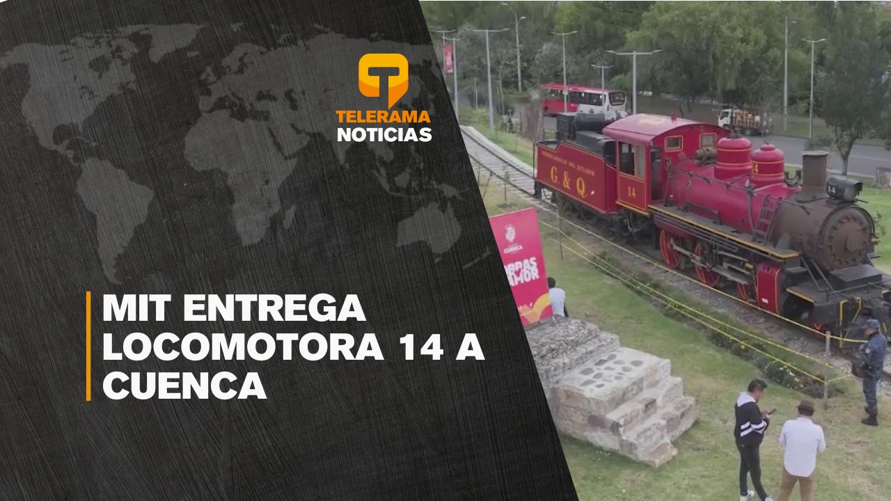 MIT entrega locomotora 14 a Cuenca